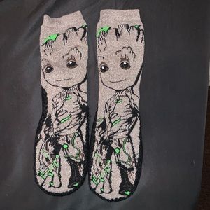 Baby Groot Slipper Socks